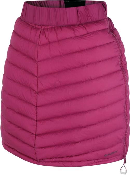 Husky Frozy L dk. magenta, L Dámska perová sukňa