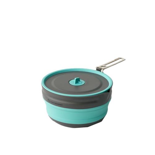 Sea to summit Frontier UL Pot 2.2L aqua sea blue Skladací hrniec