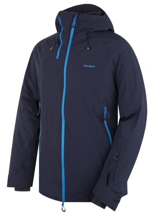Husky Gambola M black blue, XL Pánska lyžiarska bunda
