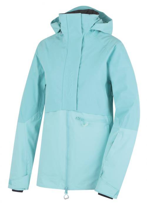 Husky Gato L light turquoise, L Dámska lyžiarska bunda