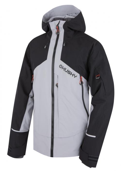 Husky Geilo M grey/black, XXXL Pánska lyžiarska bunda