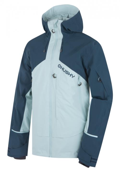 Husky Geilo M mint/blue, XXL Pánska lyžiarska bunda