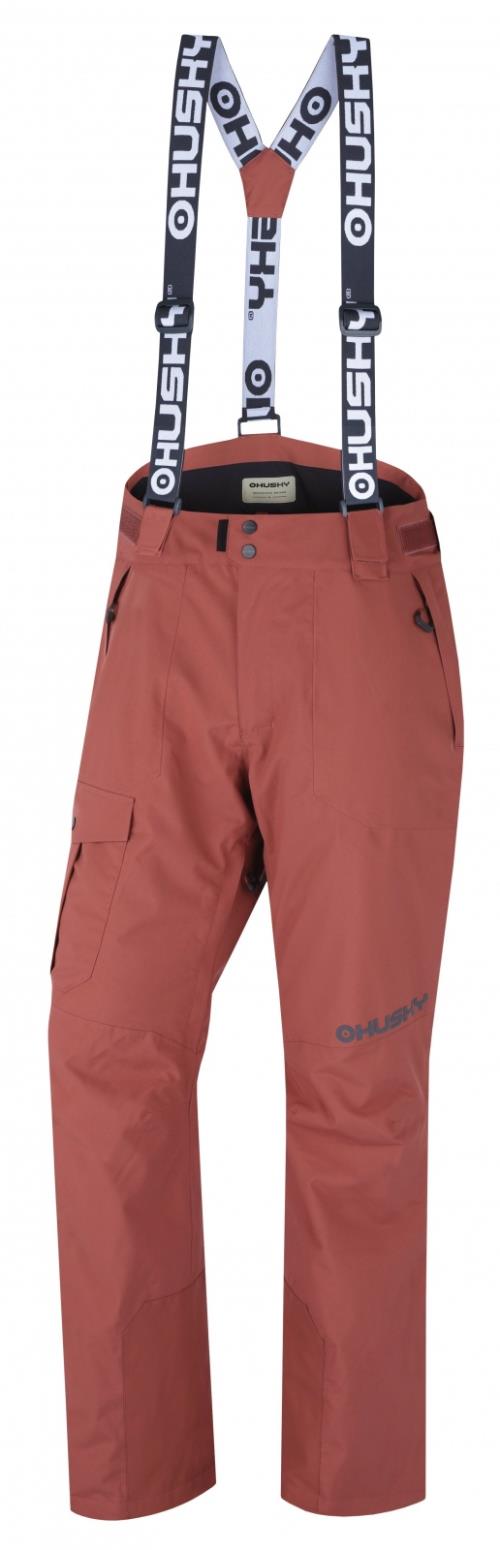Husky Gili M brown, XL Pánske lyžiarske nohavice