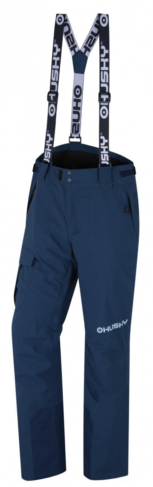 Husky Gili M dark blue, M Pánske lyžiarske nohavice