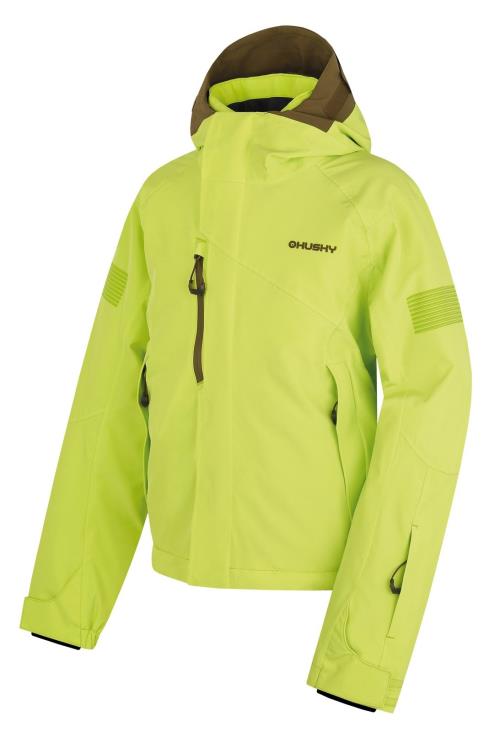 Husky Gonzal Kids br. green, 134 Detská ski bunda