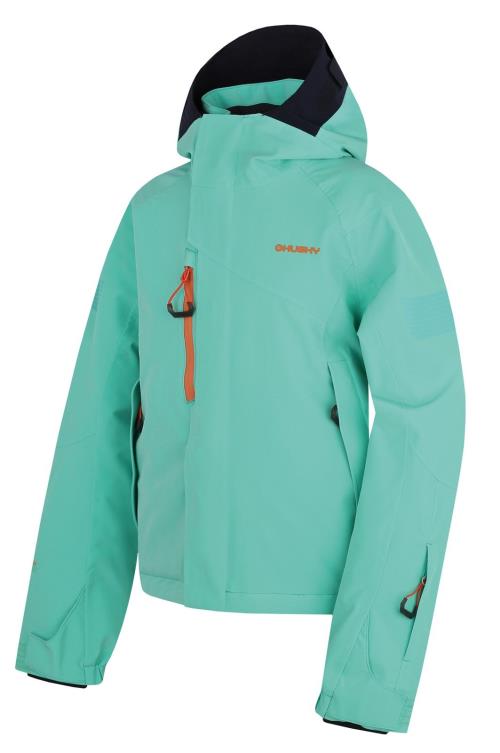 Husky Gonzal Kids turquoise, 164 Detská ski bunda