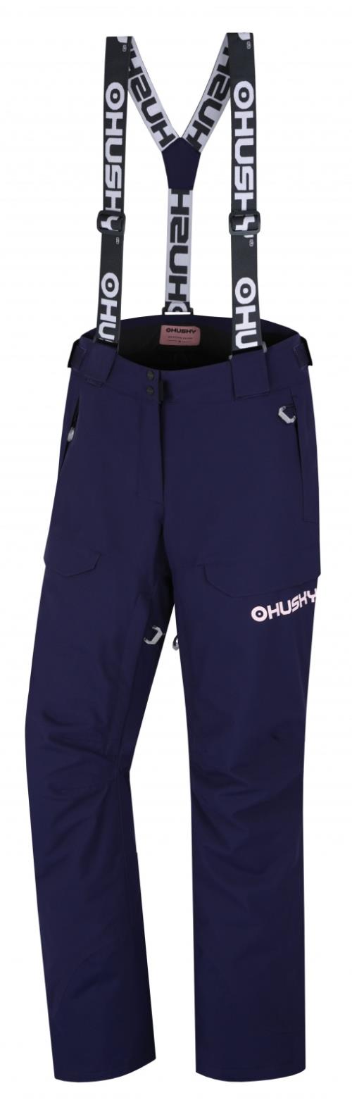 Husky Grati L dark blue, XXL Dámske lyžiarske nohavice