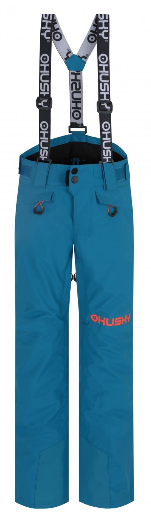 Husky Gunis Kids blue, 164 Detské lyžiarske nohavice