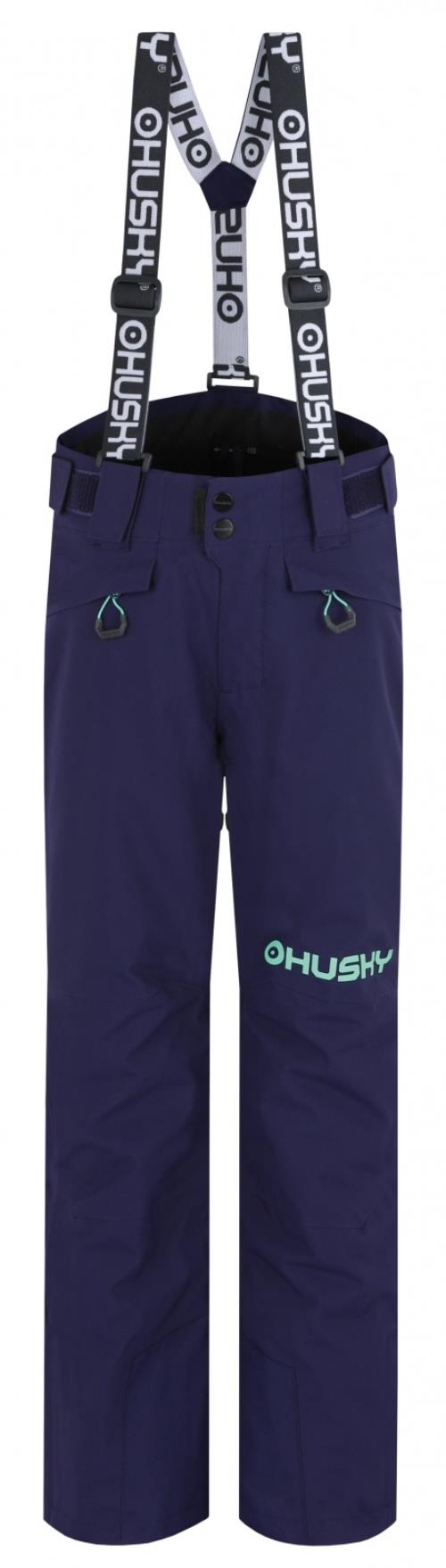 Husky Gunis Kids dark blue, 152 Detské lyžiarske nohavice