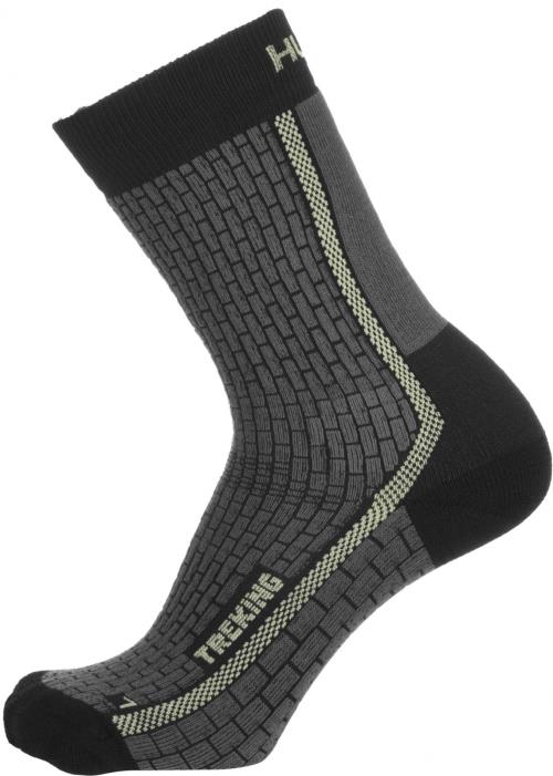 Husky Treking antracit/sv. zelená, XL(45-48) Ponožky