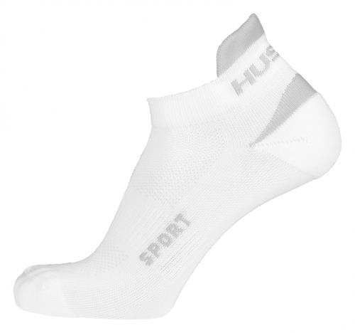 Husky Šport biela/šedá, L(41-44) Ponožky