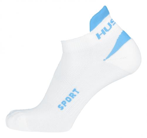 Husky Šport biela/modrá, M(36-40) Ponožky