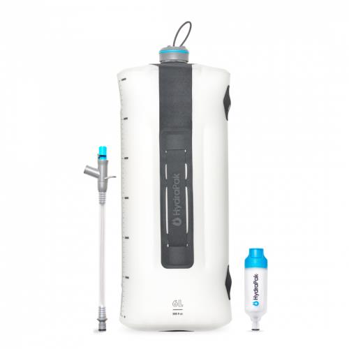 HydraPak SEEKER+ 6L Gravity Filter Kit clear Vak na vodu vrátane filtra