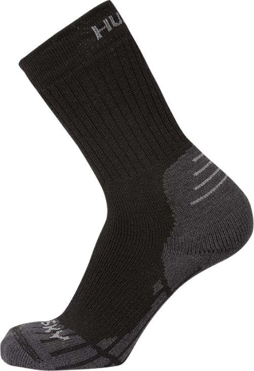 Husky All Wool čierna, XL(45-48) Ponožky