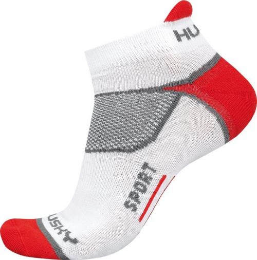 Husky Sport červená, XL(45-48) Ponožky