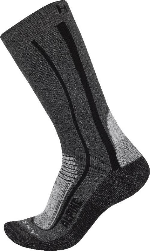 Husky Alpine New čierna, XL(45-48) Ponožky