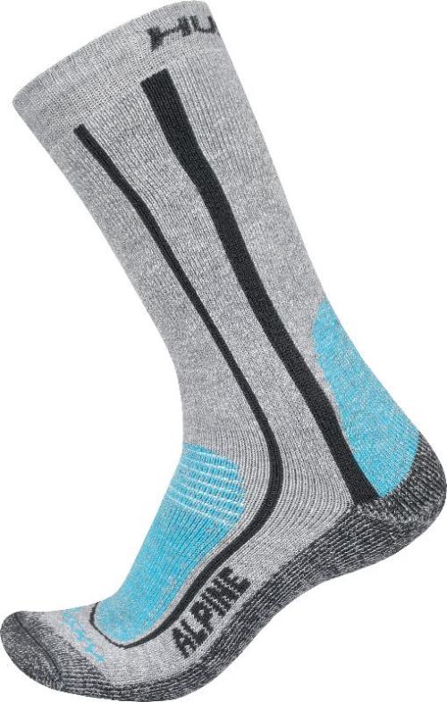 Husky Alpine New šedá, XL(45-48) Ponožky