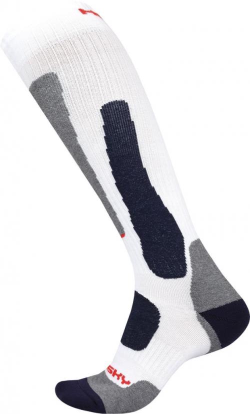 Husky Snow-ski biela, M(36-40) Podkolienky