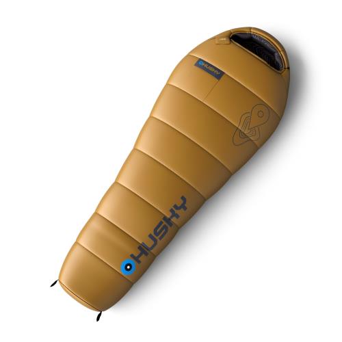 Husky Junior -10°C mustard Syntetický trojsezónny detský spacák