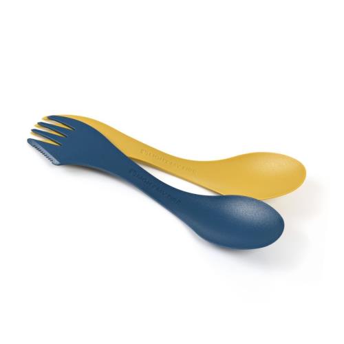 Light my fire Spork lefty BIO 2-pack mustyyellow/hazyblue Cestovný príbor