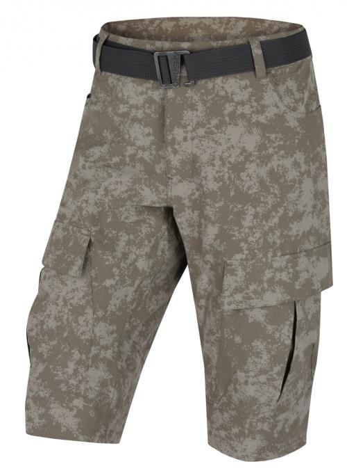 Husky Kafrey M khaki, XXXL Pánske funkčné kraťasy