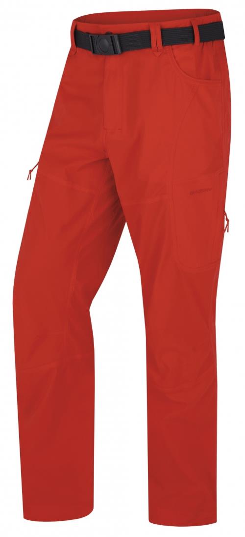 Husky Kahula M red, L Pánske outdoorové nohavice