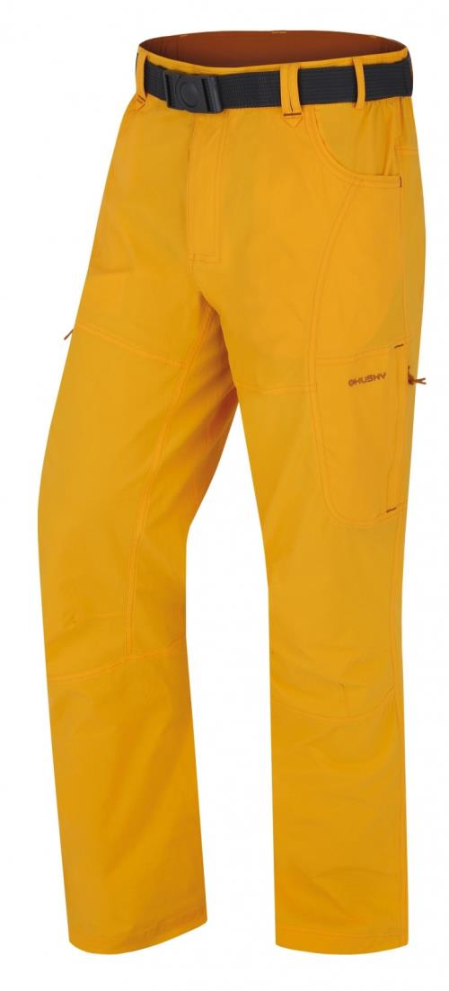 Husky Kahula M yellow, L Pánske outdoorové nohavice