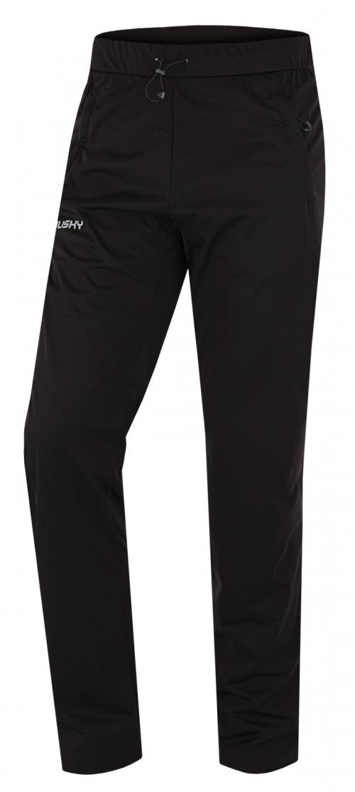 Husky Kaila M black, XXXL Pánske softshellové nohavice