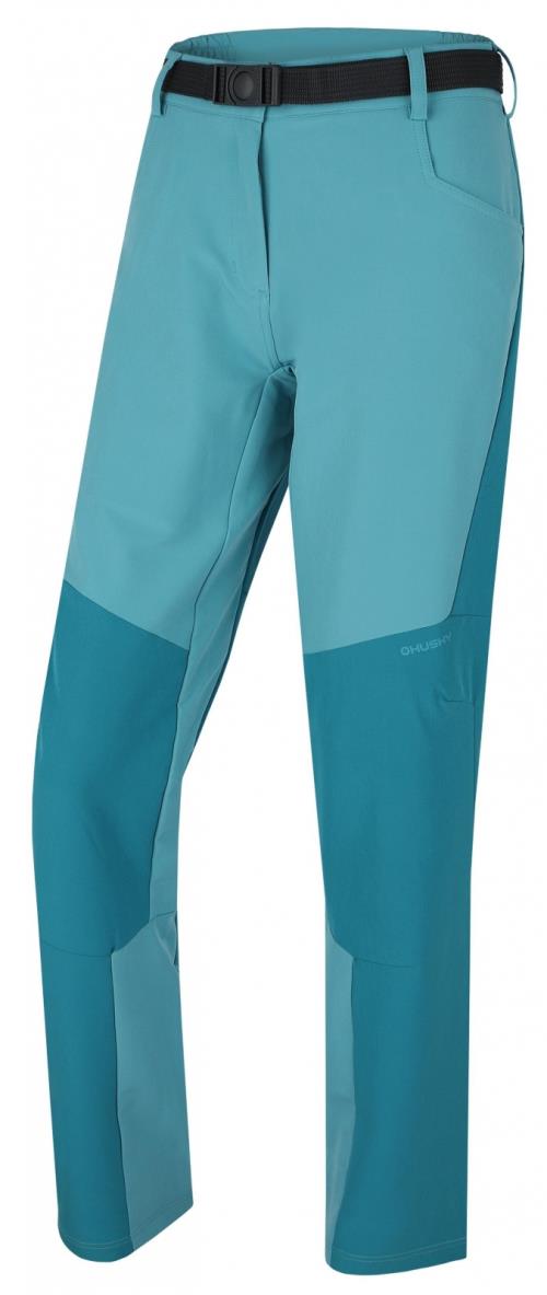 Husky Keiry L turquoise, L Dámske outdoorové nohavice