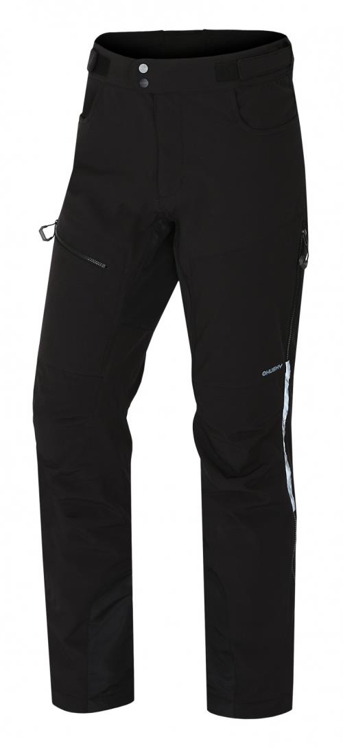 Husky Keson M čierna, XXL Pánske softshell nohavice