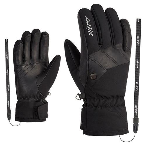 Ziener KEALA GTX LADY čierna, 7 Dámske rukavice