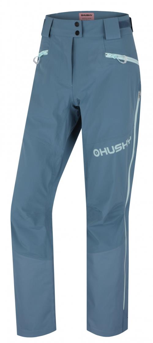 Husky Kippe L faded turquoise, XXL Dámske lyžiarske nohavice
