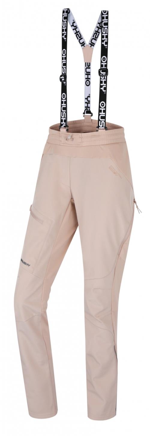 Husky Kixees L beige, XL Dámske outdoorové nohavice
