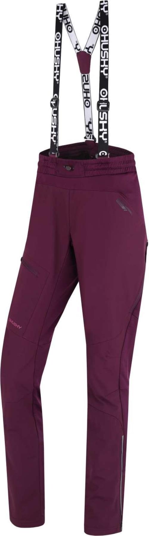 Husky Kixees L deep magenta, XL Dámske outdoor nohavice