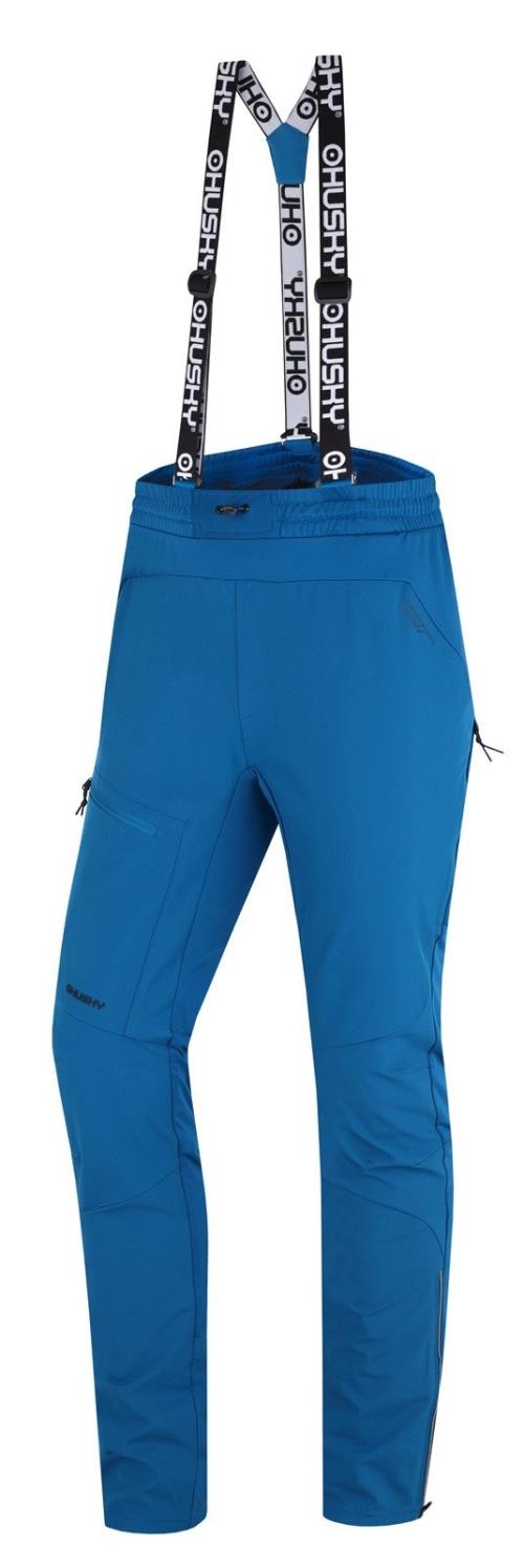 Husky Kixees M blue, L Pánske outdoor nohavice