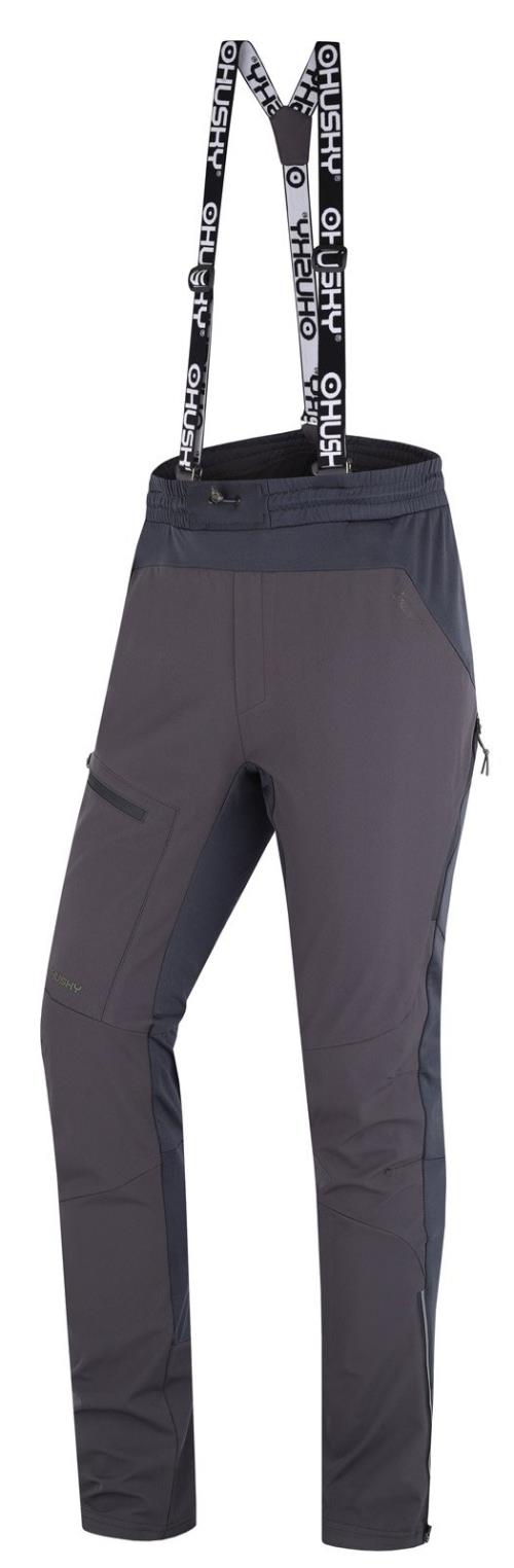 Husky Kixees M dk. grey, XXL Pánske outdoor nohavice