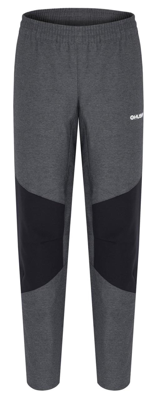 Husky Klass K black, 140 Dětské softshellové kalhoty
