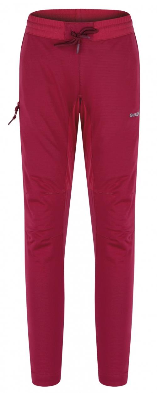 Husky Klassum K magenta, 134 Detské softshellové nohavice