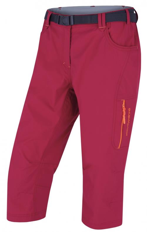 Husky Klery L magenta, XS Dámske 3/4 nohavice
