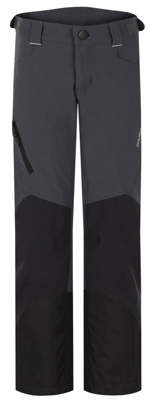 Husky Krony K dk. grey, 140 Detské outdoor nohavice