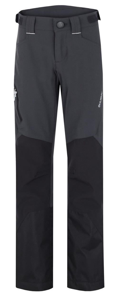 Husky Krony K tm. šedá, 122 Detské outdoor nohavice