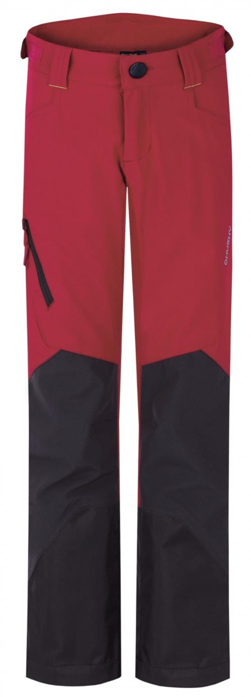 Husky Krony K magenta, 134 Detské outdoor nohavice