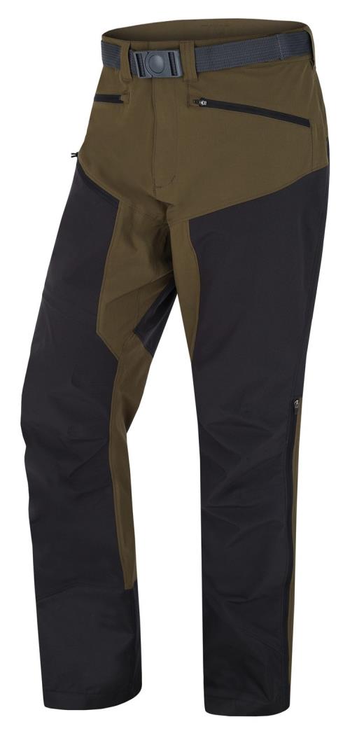 Husky Krony M tm. khaki, S Pánske outdoor nohavice