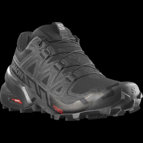 Salomon Speedcross 6 Black/Black/Phantom, 42 Dámske topánky