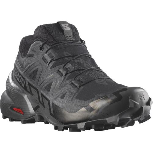Salomon Speedcross 6 GTX Black/Black/Phantom, 38 Dámské běžecké boty