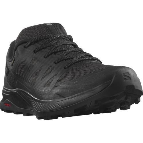 Salomon OUTRISE GTX Black/Black/Phantom, EU 47 ⅓ Pánske turistické topánky