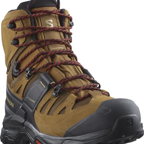 Salomon Quest 4 GTX Rubber/Black/Fiery Red, 46 Pánske topánka