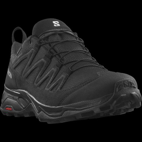 Salomon X Ward Leather GTX Black/Black/Black, EU 47 ⅓ Pánske topánky