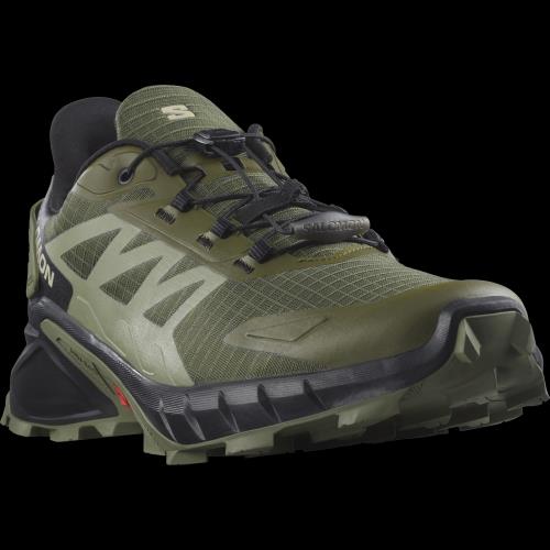Salomon Supercross 4 Olive Night/Moss Gray/Black, EU 43 ⅓ Pánske topánky