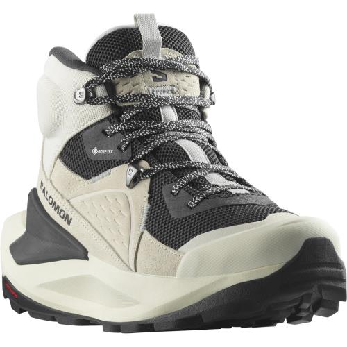 Salomon ELIXIR MID GTX W Vanila Ice/ Phantom/ Metal, 38 Dámske turistické topánky